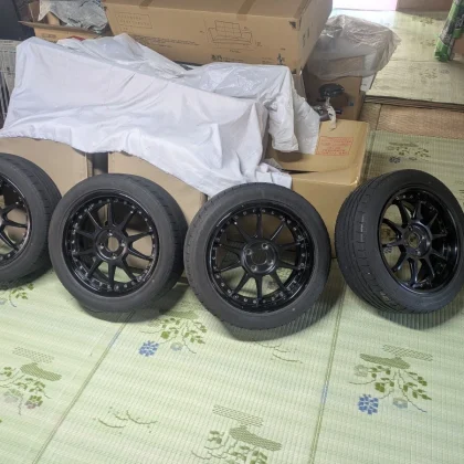 JDM SSR SP3-R 6.5J 4H100 +39 different rim widths front and rear 195/5 No Tires