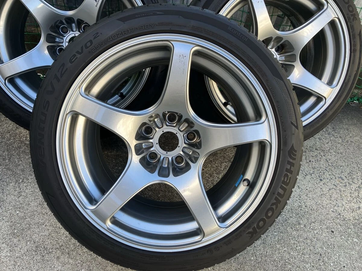 JDM Extra ThickEnkei/RP03Tire Wheel Set x 4Book 255/40R1710J+18GT-R/Si No Tires - Image 4