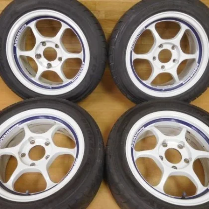 JDM 15-502Lightweight ADVAN RG15in7J+44EK wheels for Civic Integra Swi No Tires