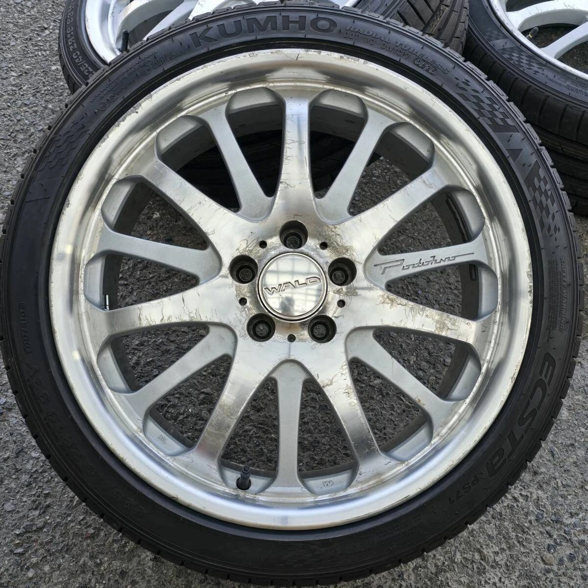 JDM Tires included WALD Valdo PORTOFINO Portofino 198.5J +38 5-lug PCD No Tires - Image 5