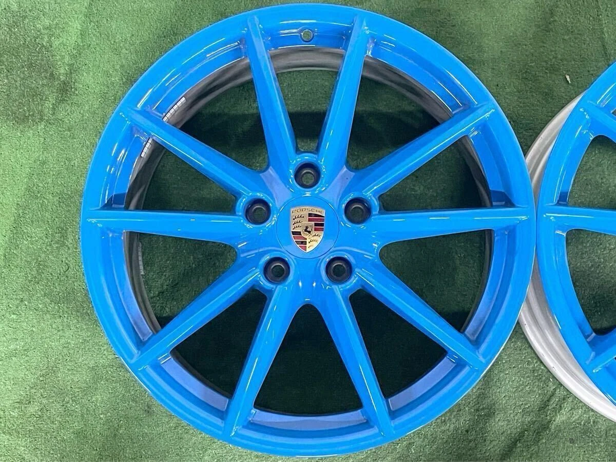 JDM Rare Porsche 992 911 Carrera S Genuine 20/21in 8.5J +53 11.5J +67 No Tires - Image 3
