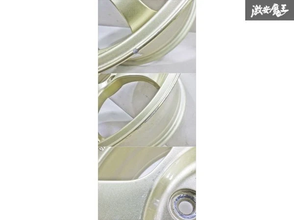 JDM 1Pcs SSR typeC 167J +42 PCD100 4-hole wheel gold metallic series 2 No Tires - Image 8