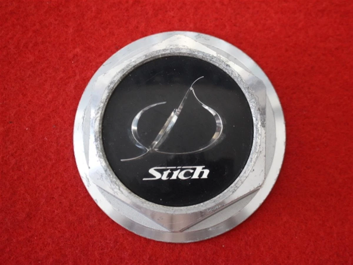 JDM 2 Stich Aftermarket Used Wheel Center Caps Center Covers Emblem Or No Tires - Image 4