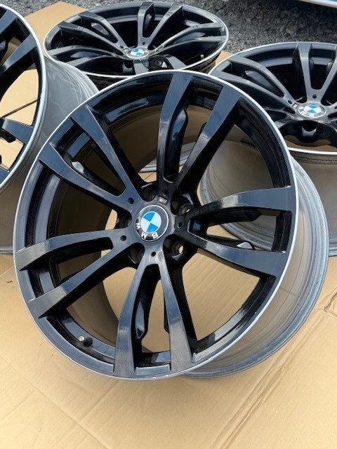 JDM Genuine BMW M SPORT double-spoke wheels styling 469M for F15 X5 F1 No Tires - Image 5