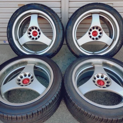 JDM Rays/Triforce/Zelda/Trial/5-114.3/8J+35/9J+35//Skyline/Silvia/Z/Su No Tires