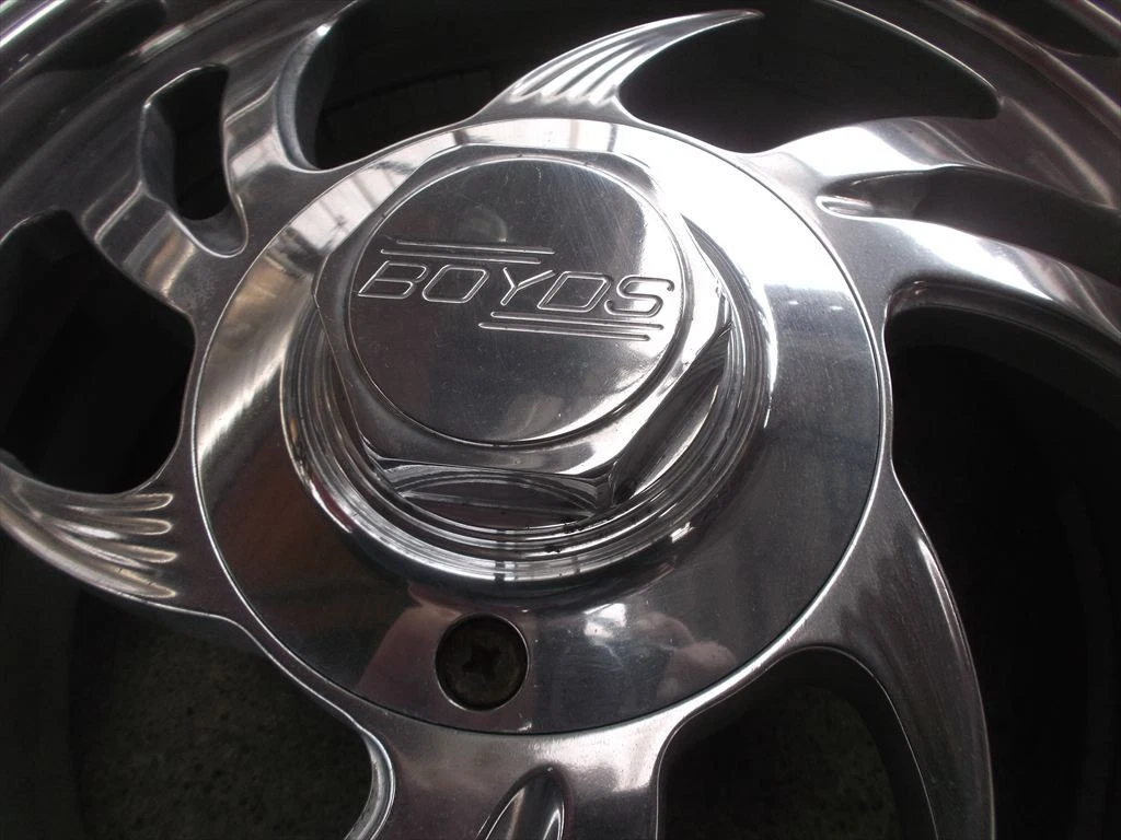 JDM Discontinued BOYDS 7.0J/8.0J x 16 offset -2/-8 offset 120.65/127-5 No Tires - Image 4