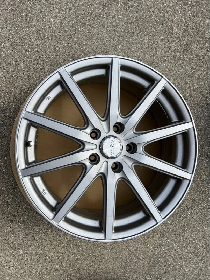 JDM TWS AQUA 18-inch wheels 4Book No Tires