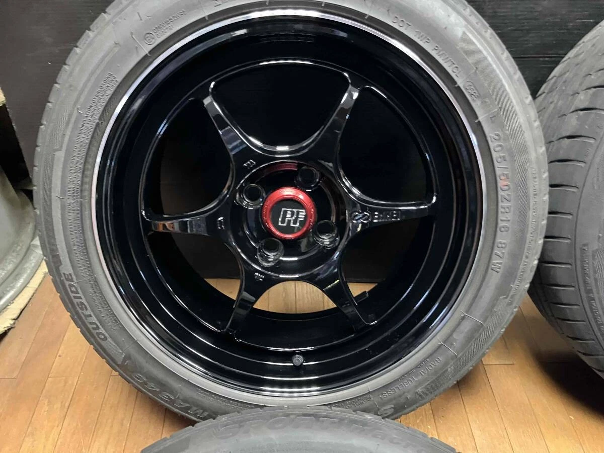 JDM ENKEI PF06 4Wheels No Tire 16x7+35 4x100 Hub67.1 - Image 4