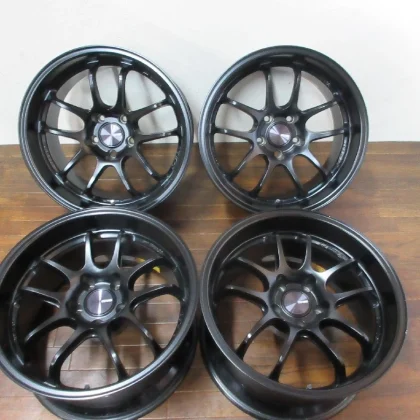 JDM ・ Enkei PF01EVO 17in 9.5J +12 5-hole PCD114.3 wheels for custom ca No Tires