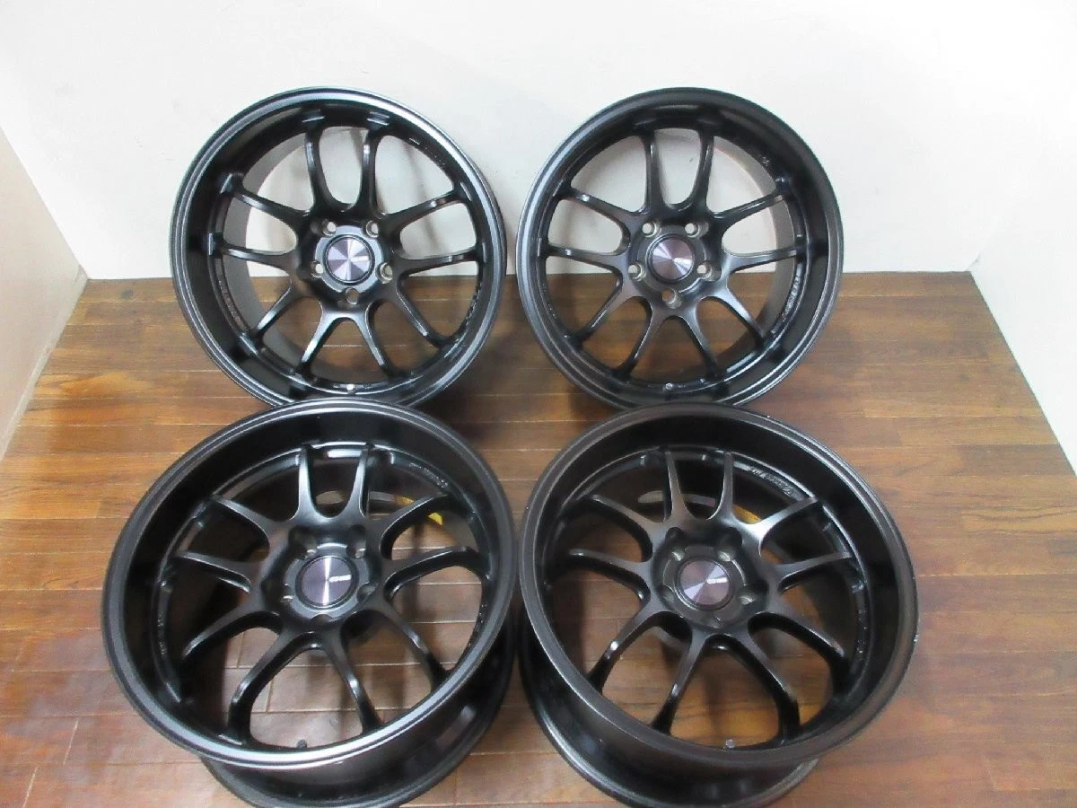 JDM ・ Enkei PF01EVO 17in 9.5J +12 5-hole PCD114.3 wheels for custom ca No Tires