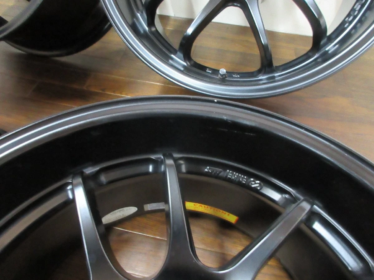 JDM ・ Enkei PF01EVO 17in 9.5J +12 5-hole PCD114.3 wheels for custom ca No Tires - Image 5
