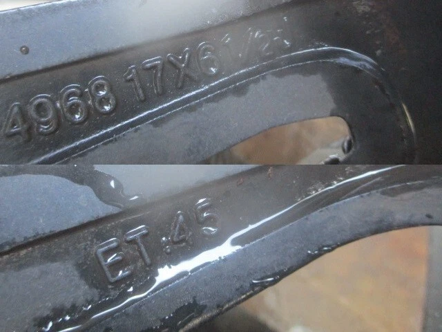 JDM Honda GP7 Shuttle Aluminum Wheels 17AME STEINER No Tires - Image 6