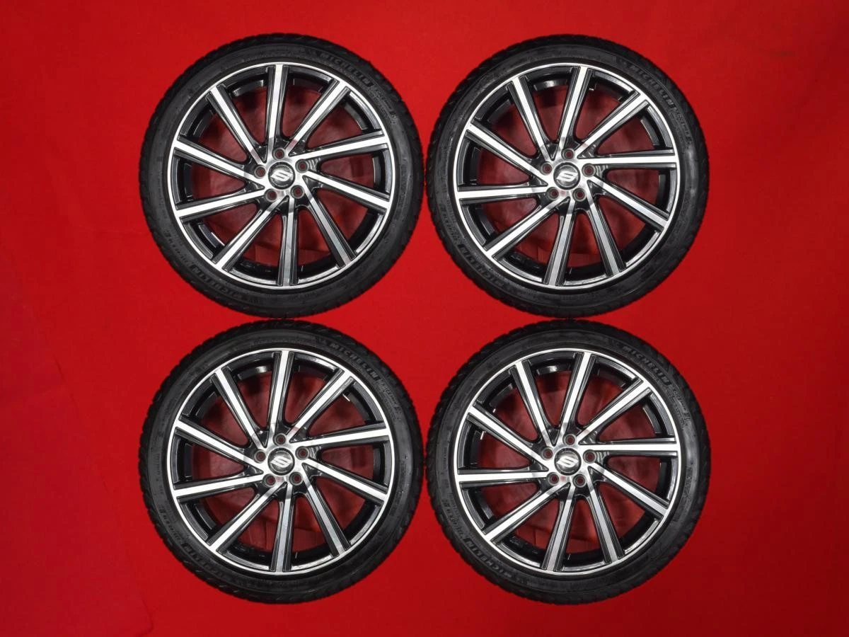 JDM 4BookSET Michelin X-ICE SNOW 225/40R18 10 Aero Spoke 7.5J +48 PCD1 No Tires