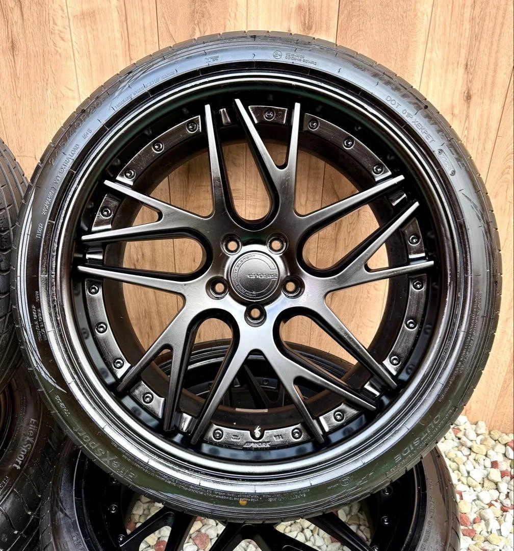 JDM ‼ ️WORK GNOSIS CVX209.5JPCD114.3+30 No Tires - Image 3