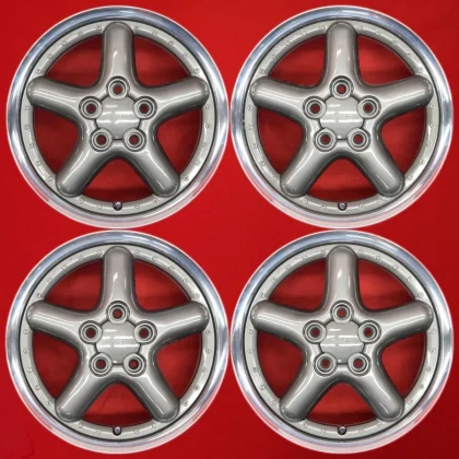 JDM Out of print rare BLID used wheels 4Book 7J 16PCD114.3 5 holes +45 No Tires