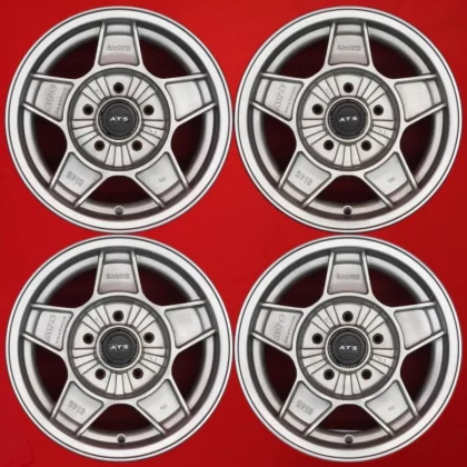 JDM 1980 manufactured ATS Type A Used Wheel 4Book 6J 14x6＋16 5x114.3 Hub73