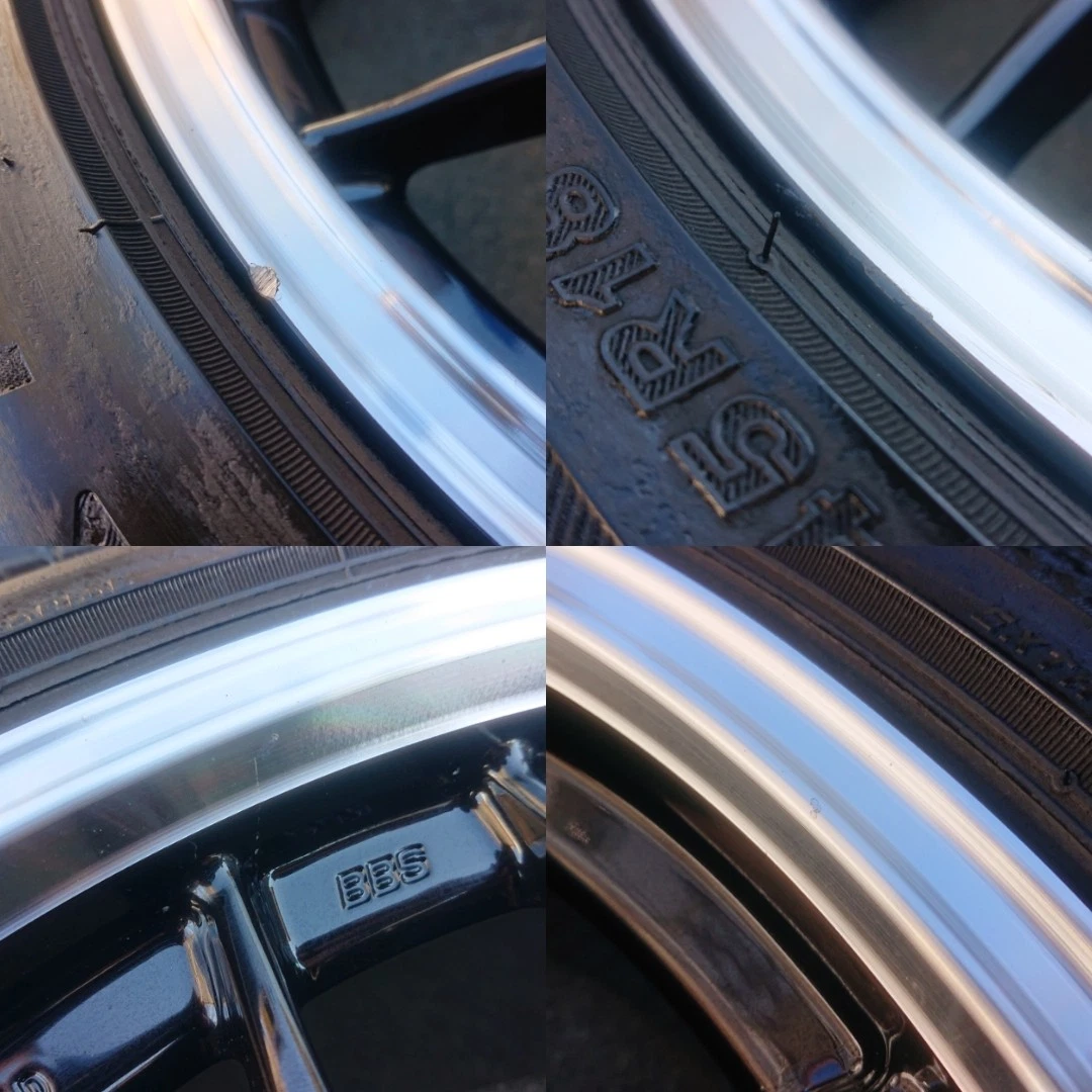 JDM Lightweight forging BBS RG-R RG703H 188J OFF+40 5H PCD114.3 Hub PF No Tires - Image 5