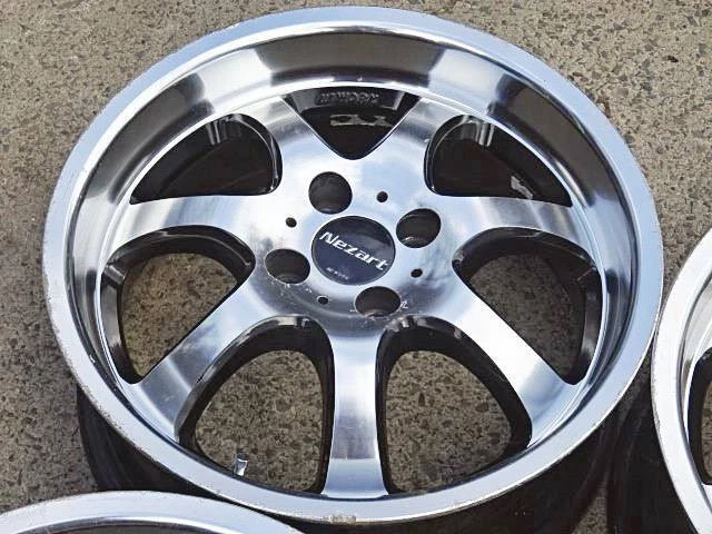 JDM Rare USDM deep rims WORK Nezart work 16-inch 7J +38 PCD100 Cup JD No Tires - Image 2