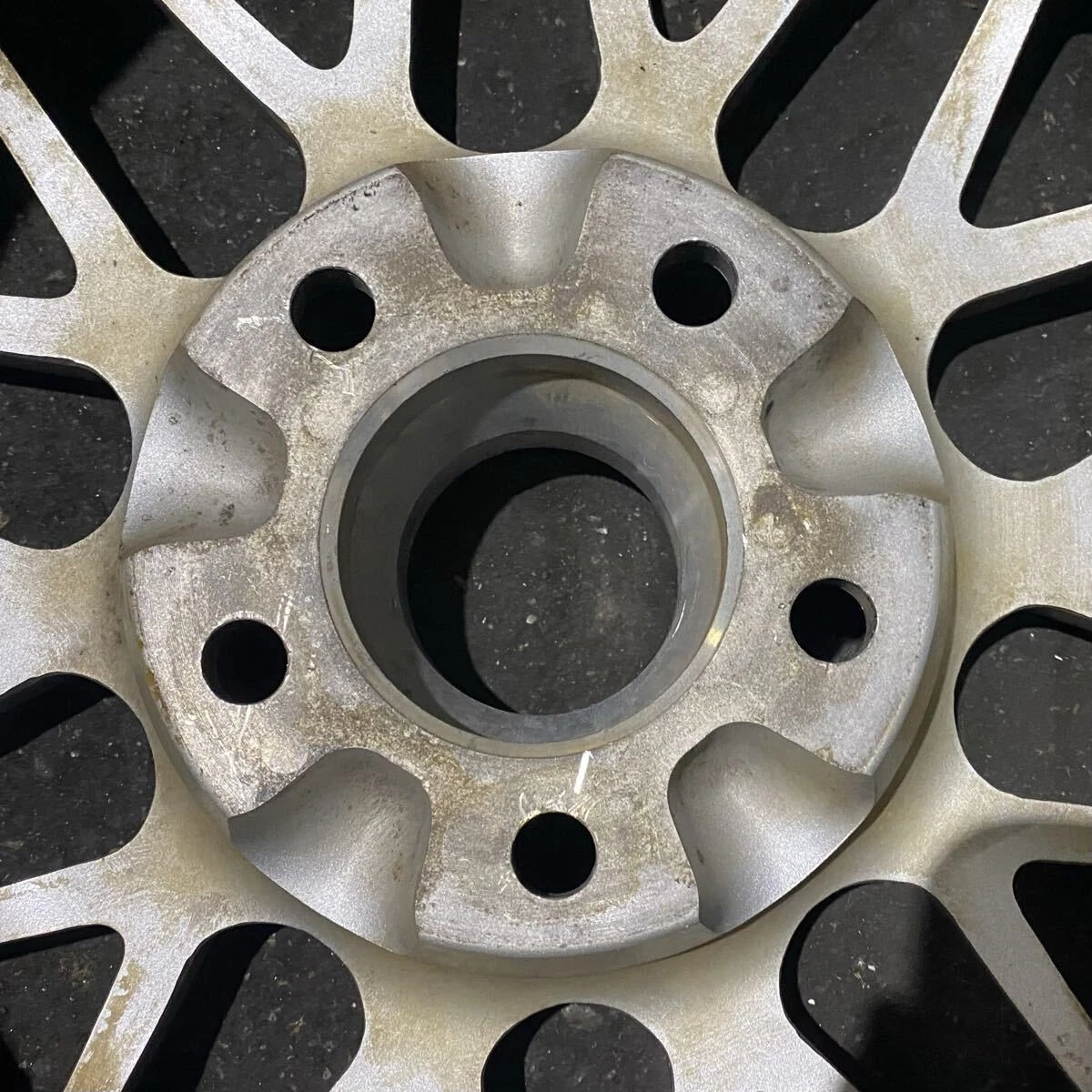 JDM BBS RG168 167J offset +38 5-hole PCD 114.3 hub diameter approx. 60 No Tires - Image 5