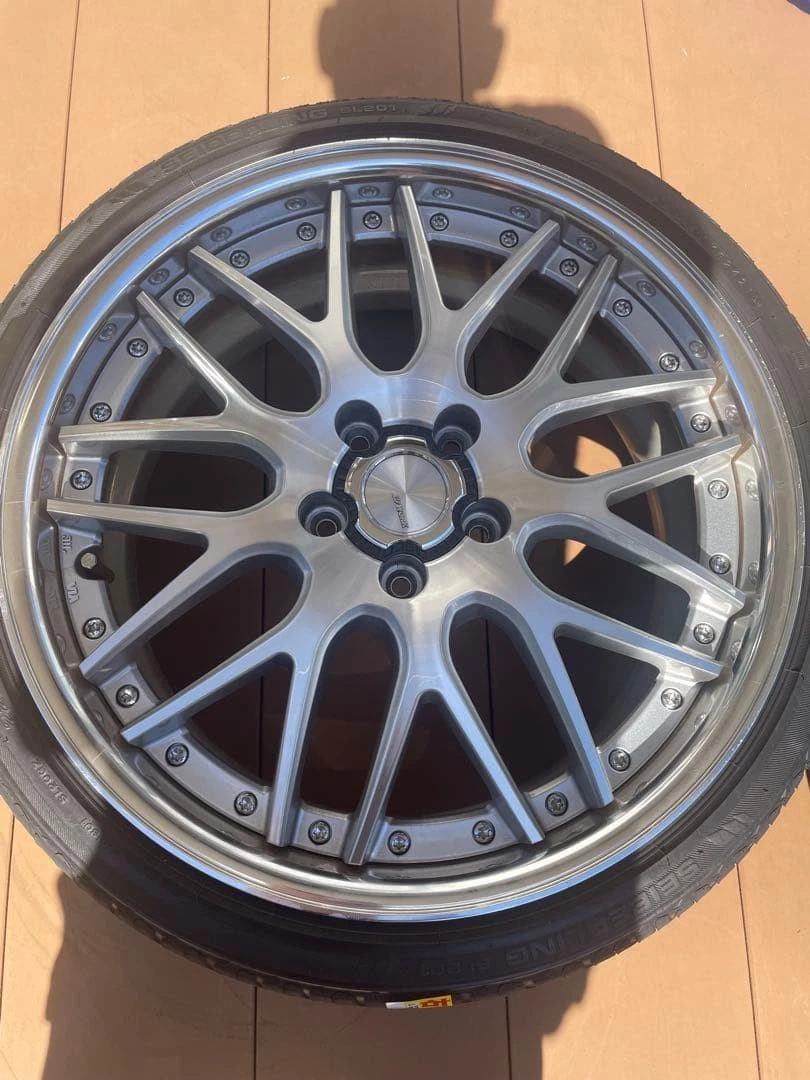 JDM WORK Lanvec LM1 work Lanvec 19-inch No Tires - Image 4