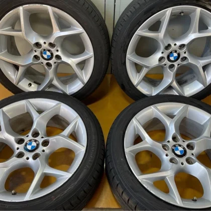 JDM BMW X1 E84 18x8J +30 120/5 YOKOHAMA BluEarth-GT AE51 225/45/18 202 No Tires
