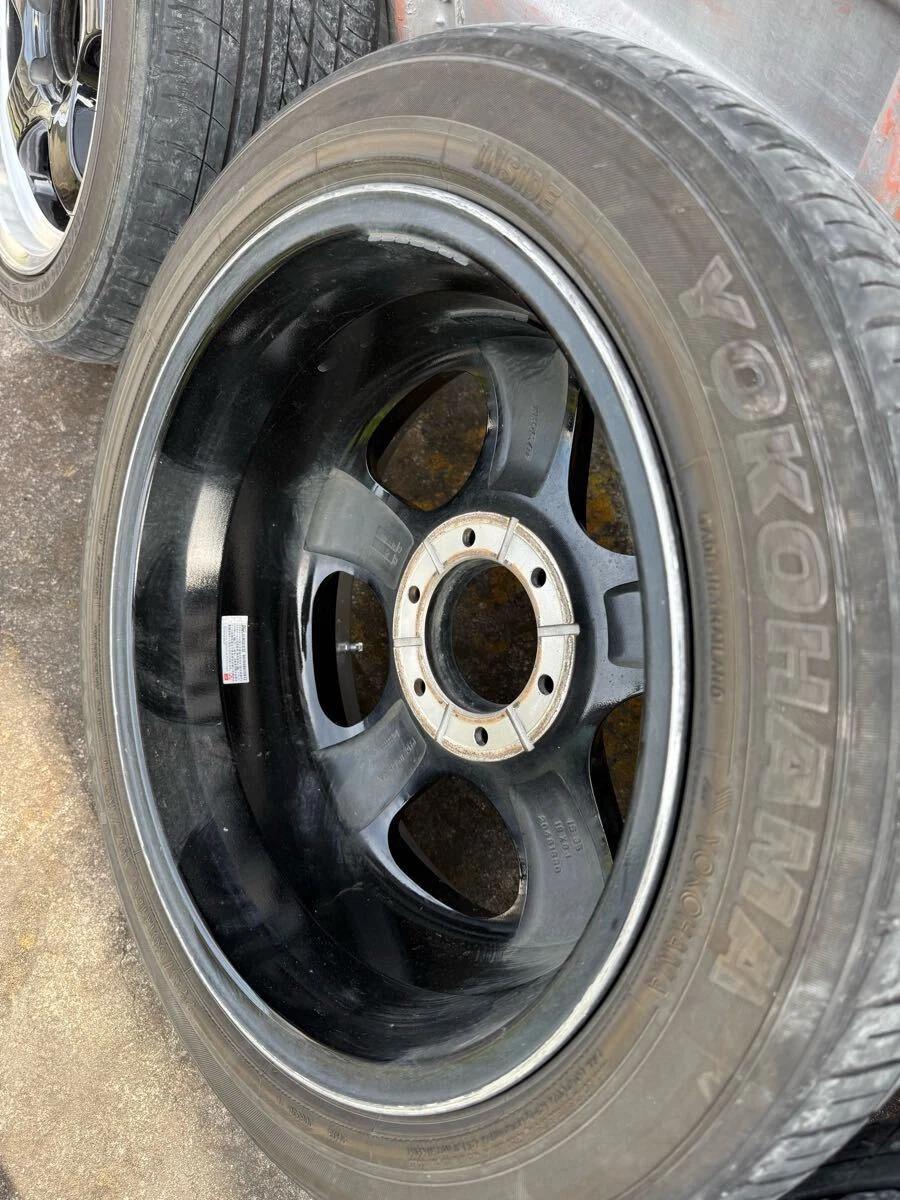 JDM WORK XTRAP 225.50.18-inch 4Book Hiace 6-hole nuts nut caps lock nu No Tires - Image 10