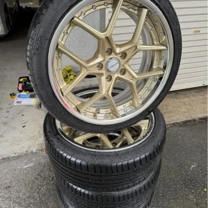 JDM Weds MAVERICK 1505S 198J 225/40R19 4Book No Tires