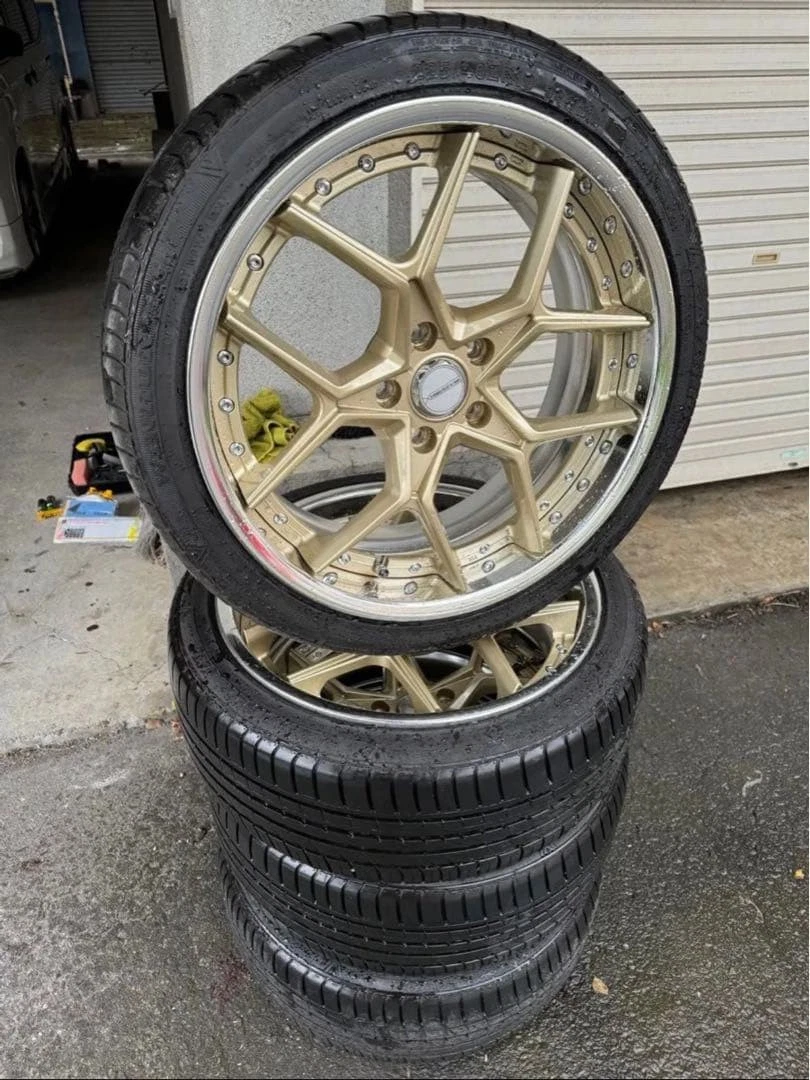 JDM Weds MAVERICK 1505S 198J 225/40R19 4Book No Tires