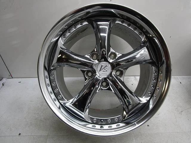 JDM 19work VS-KF 8.5J+57 11J+64 130 Used Aluminum Wheels 4-Book Set A1 No Tires - Image 3