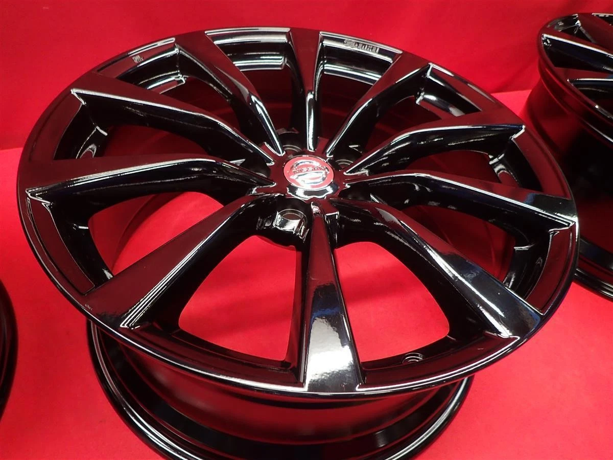 JDM Genuine Nissan Skyline V36 Series 370GT Type S Wheels 4Book 8.5/9J No Tires - Image 10