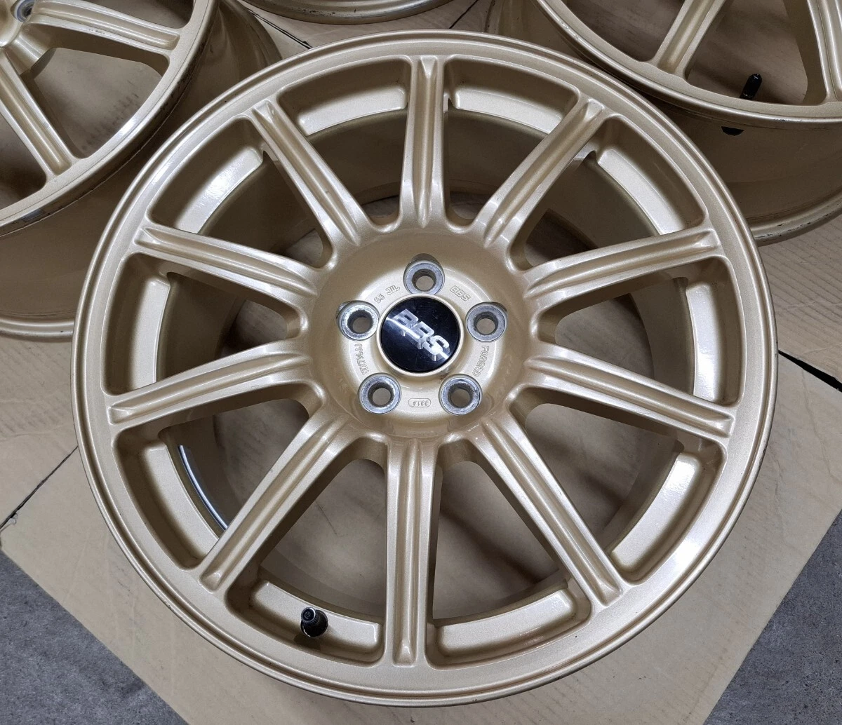 JDM Subaru Impreza WRX STI genuine BBS wheels 4-wheel Legacy BRZ Fores No Tires - Image 8
