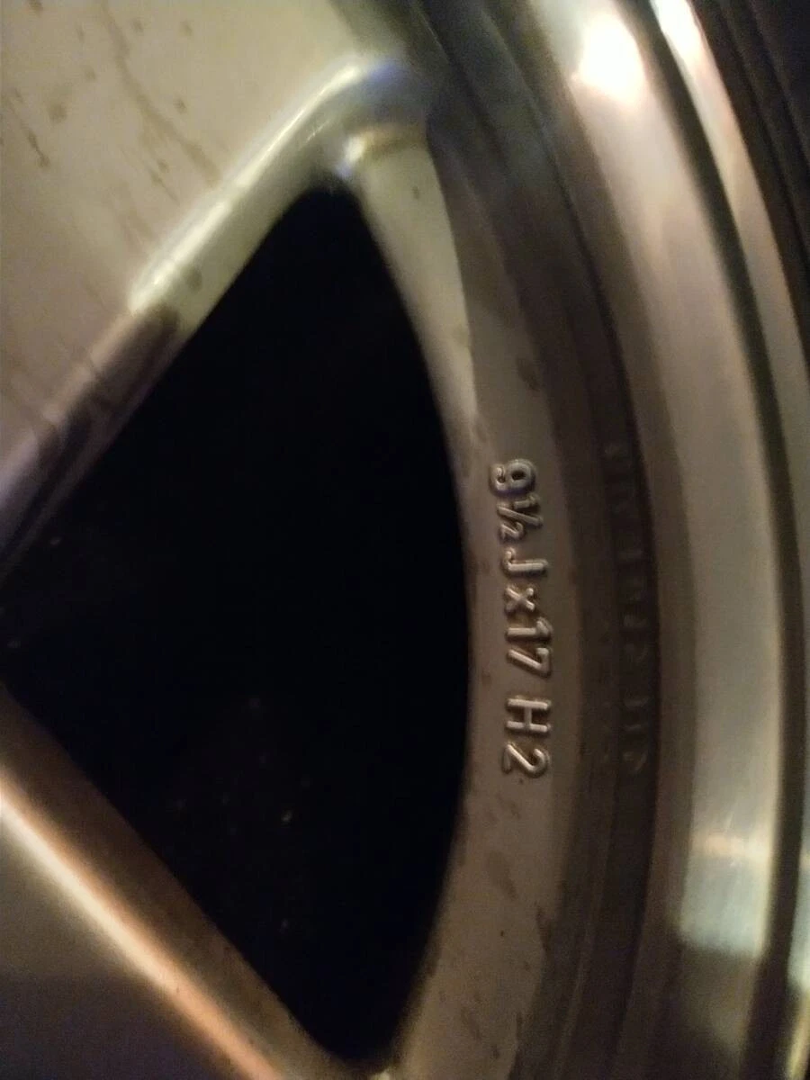 JDM AZEV aluminum tires for C4 Corvette rare No Tires - Image 2