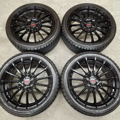 JDM Almost Subaru BRZ STI OEM Wheel and Tire Set: 2021 Dunlop Winter M No Tires