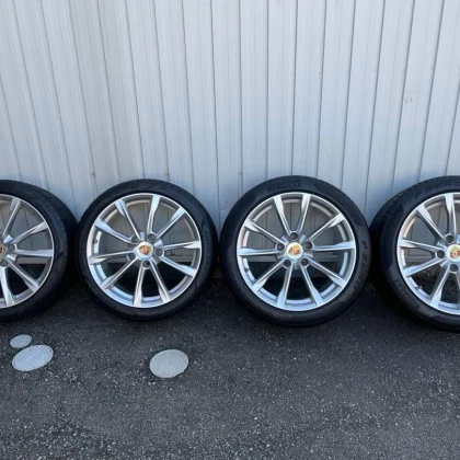 JDM Genuine Porsche Boxster S wheels and P-Zero 19 tires set No Tires