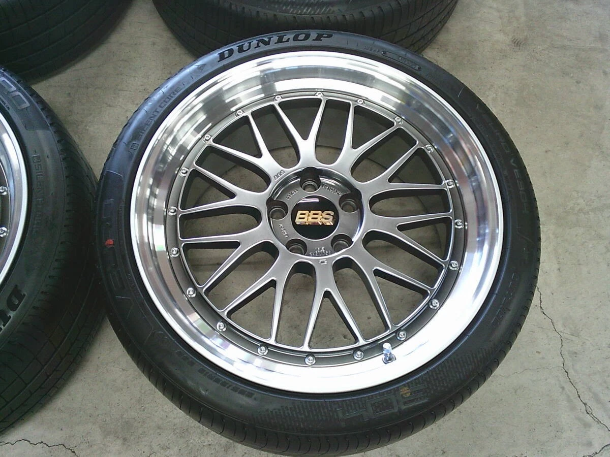 JDM Superb BBS LM220/LM257 19-inch Tire & Wheel Set 4-Book LM 235/40R1 No Tires - Image 3