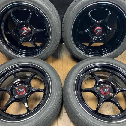 JDM ENKEI PF06 4Wheels No Tire 16x7+35 4x100 Hub67.1