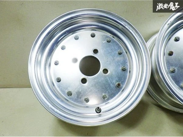 JDM Old car SSR Speedster Mark I 13PCD110 4H 4-hole Measured value 5J No Tires - Image 3