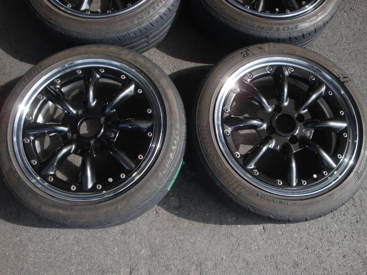 JDM Perfect for light trucks and kei cars Watanabe RS-8 15-inch alumin No Tires - Image 2