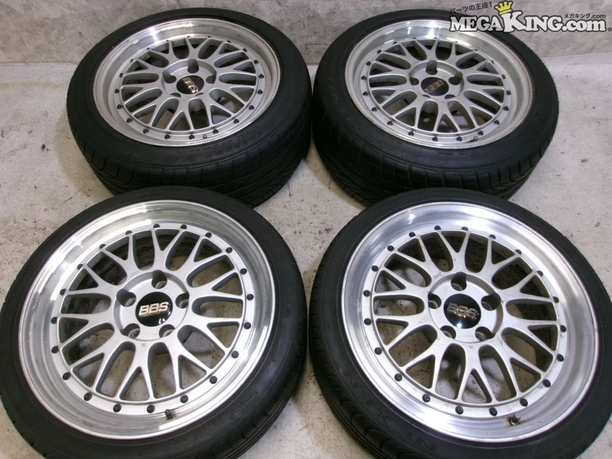 JDM BBS LM 17-inch wheels 8J+40 bolt pattern 5x114.3 bolt pattern for No Tires