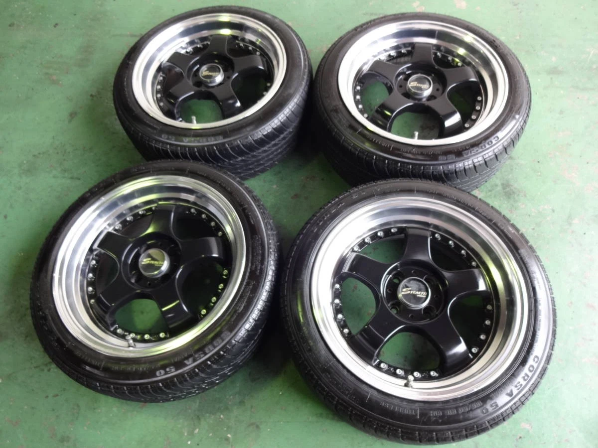 JDM DEEPS Stealth Racing PROGRESS K35 Tires 4-Pack 185/50R16 for Honda No Tires - Image 6