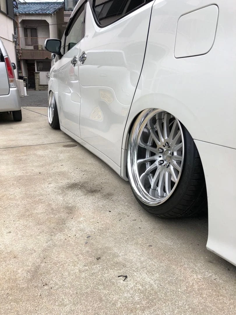 JDM Work XSA Sen 05C 19 inch 10.5j ±0 through No Tires - Image 2