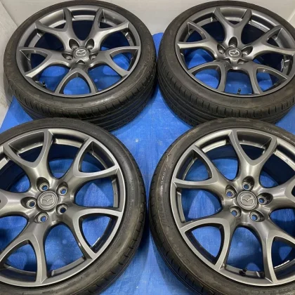 JDM RX-8 SE3P type RS genuine BBS RG503 forging gunmetal 19_8J +47 114 No Tires