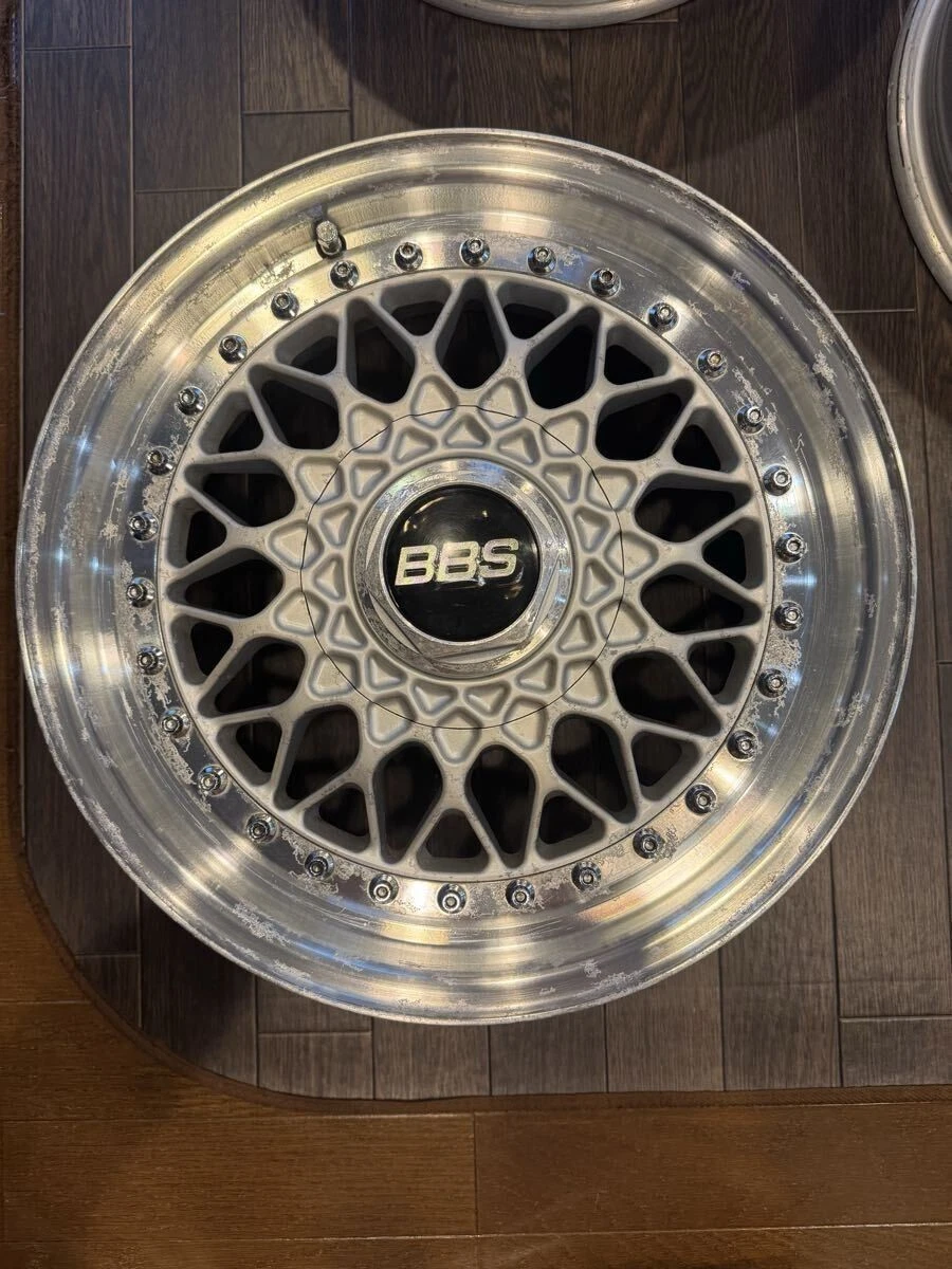 JDM Rare BBS RS189 4Wheels 15x6+38 4x100 6J+38 Hub56 approx - Image 8