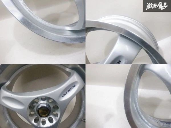 JDM No distortion RAYS VR Volk Racing C-ULTRA 177J +48? PCD100 5H forg No Tires - Image 5