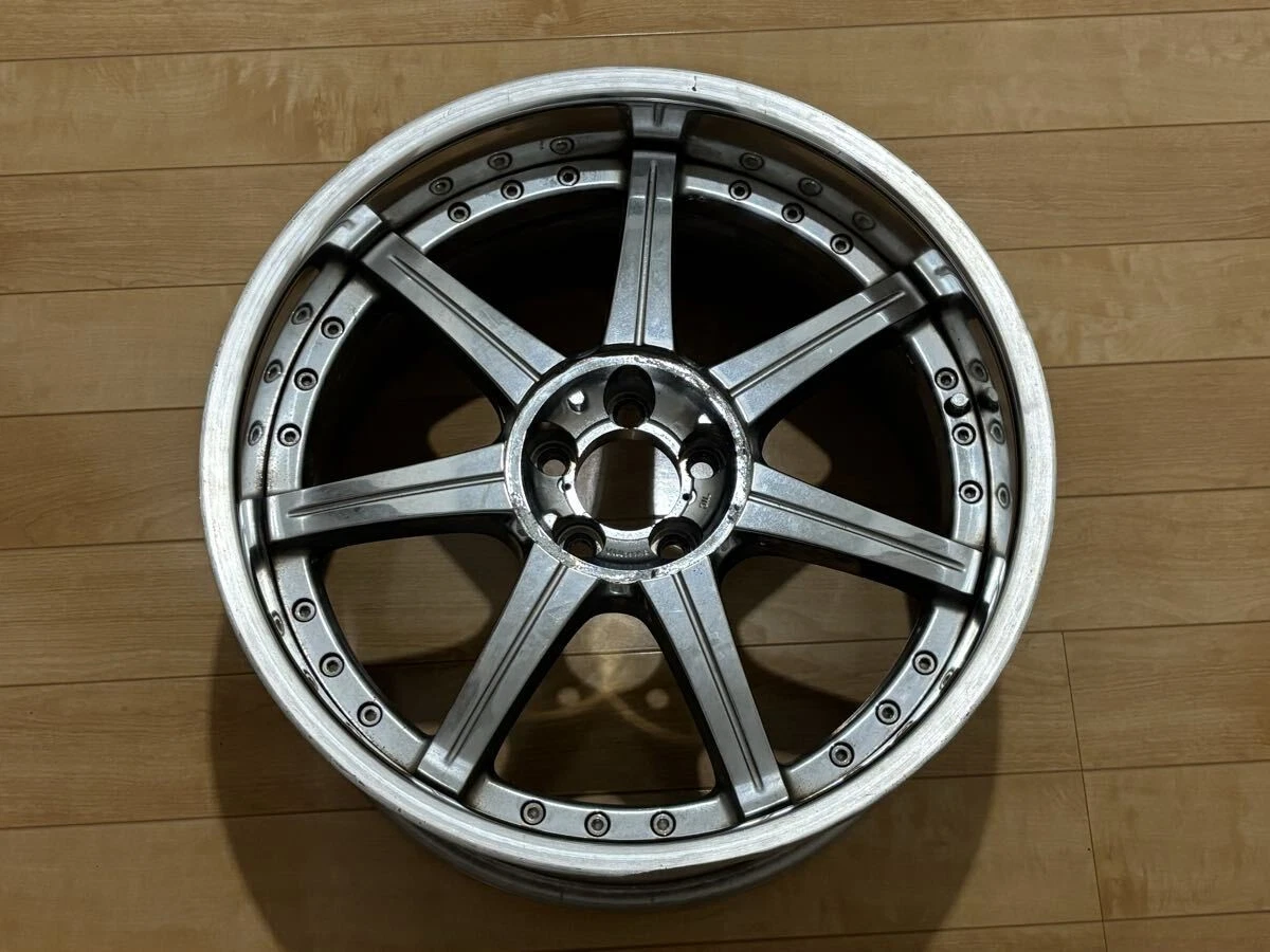 JDM Evolution Intensive Hank Deep Rim PCD100 18-inch 8J+36 18-inch 9.5 No Tires - Image 8