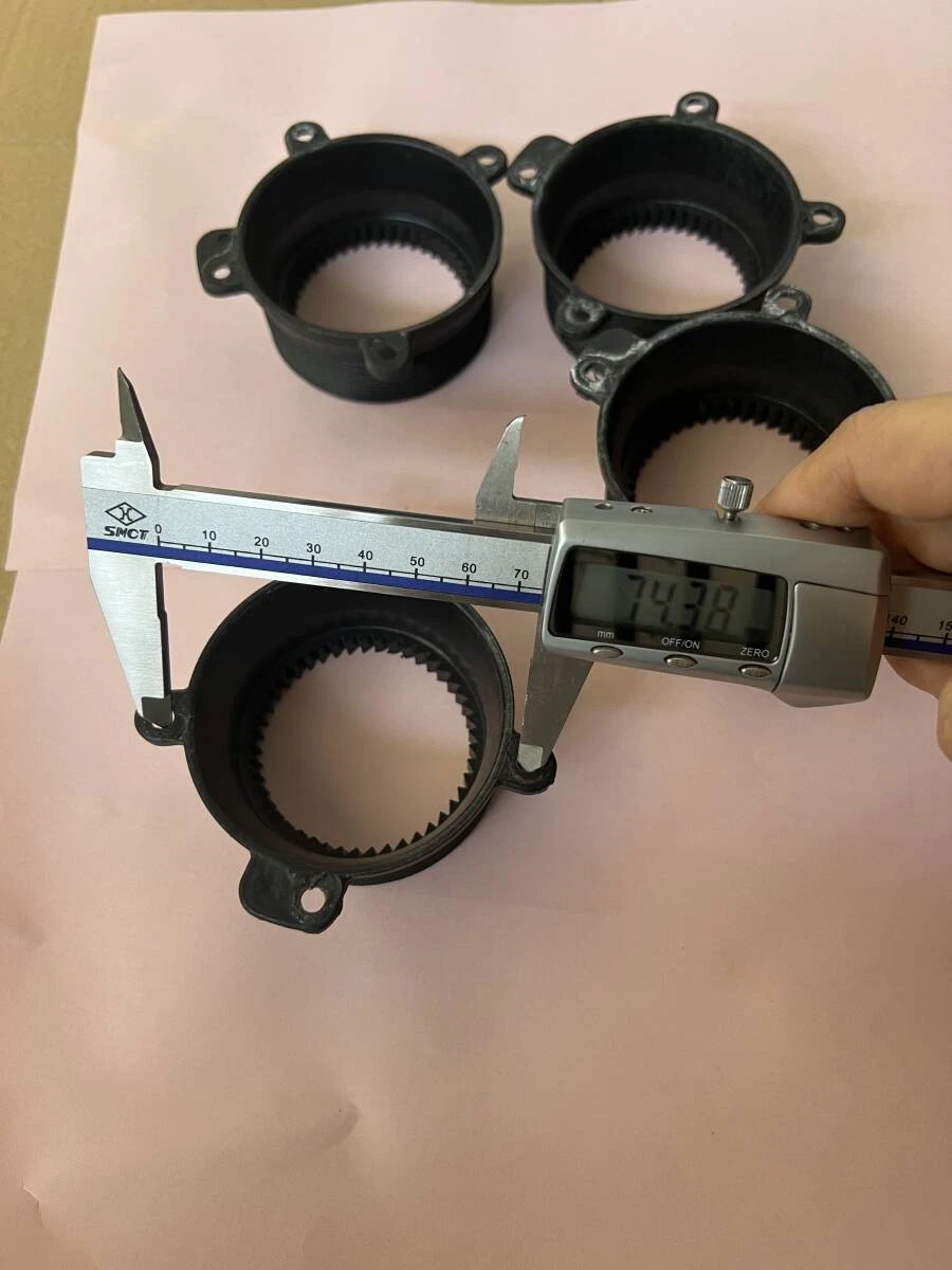 JDM C55-4Manufacturer's Clear Base Wheel Center Caps 4 pieces No Tires - Image 10