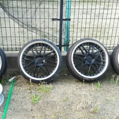 JDM WORK Resulted Mesh 17 inch 6.5J No Tires