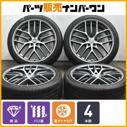 JDM BBS GERMANY CC-R CC2003 19-inch 8J +44 PCD112 Blue Earth GT 225/40 No Tires