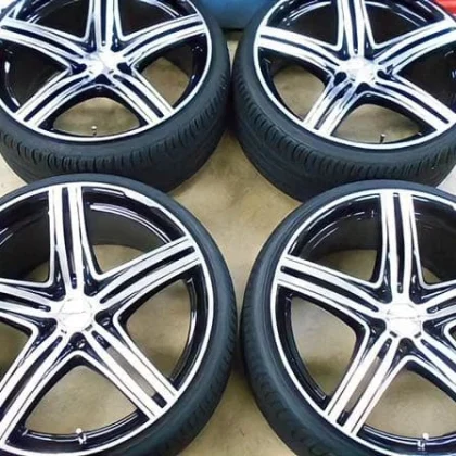 JDM 21 inch Rare Valdo Wheel and Tire 4-Book Set No Tires