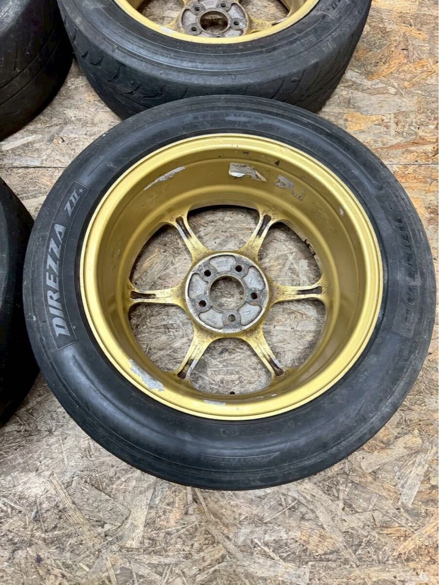 JDM Rare ADVAN RG 167J+47 PCD100 5-lug 5H Discontinued for ZN6 86 BRZ No Tires - Image 9